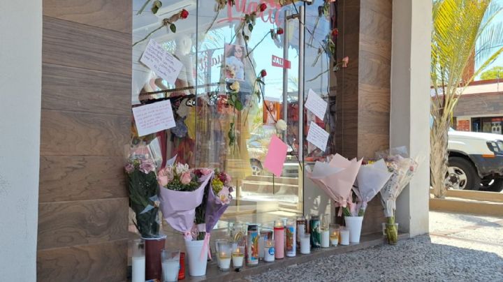 Vuela alto, Leslie: con flores y veladoras rinden homenaje a víctima de feminicidio en La Paz