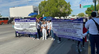 Empleados del Poder Judicial Federal inician paro de labores en Sonora