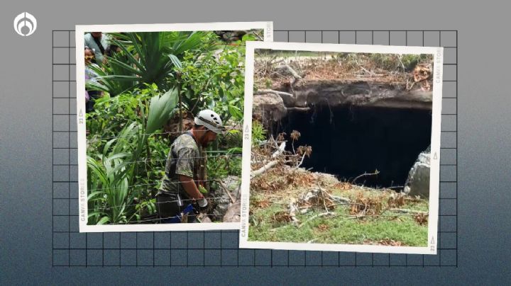 Así es el cenote de México en el 'centro del mundo'... y que sacerdotes mayas investigan