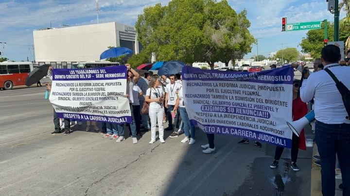 Empleados del Poder Judicial Federal inician paro de labores en Sonora