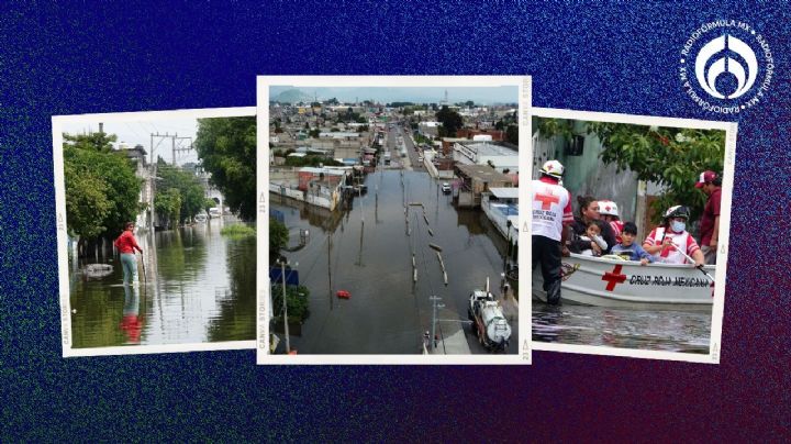 Estas han sido las peores inundaciones que han tenido la CDMX y el Edomex en la historia