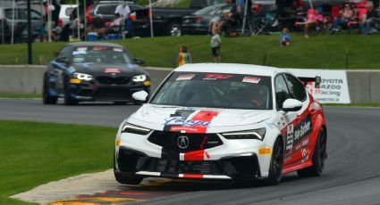 Acura Integra Type S, Acura NSX y Honda Civic dominan el podio en Road America