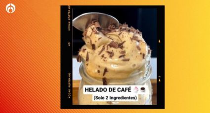 La receta más sencilla para preparar helado de café con solo dos ingredientes