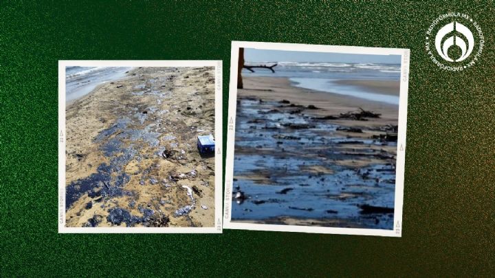 Refinería de Dos Bocas: Cierran playas por contaminación por chapopote; así lucen