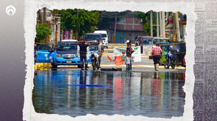 Inundaciones en Chalco: Desazolve de aguas negras concluirá en 3 días, según Protección Civil