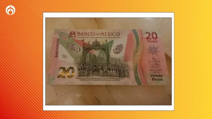 Pagan hasta 380 mil por este billete conmemorativo de 20 pesos; características y número de serie