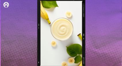 Agua de plátano: receta 'secreta' para que te quede cremosita