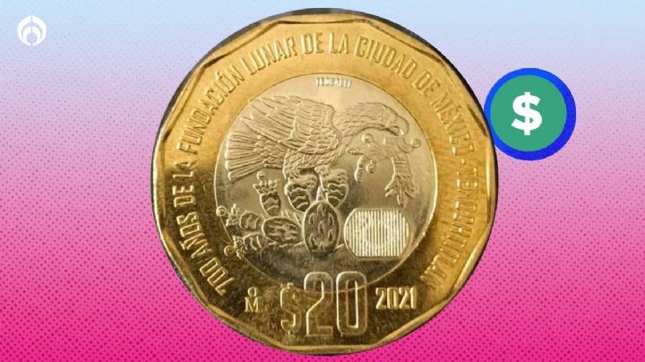 La moneda conmemorativa de 20 pesos por la que dan un millón 200 mil; ¡paga la lista de útiles!