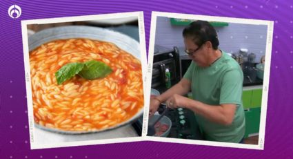 La receta secreta de Mario Bezares para preparar su famosa sopa de pasta