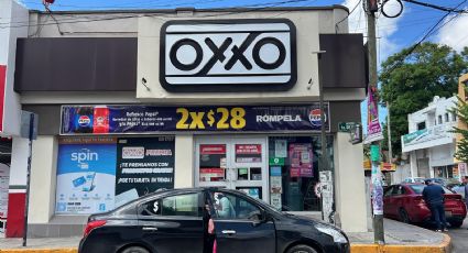 Ladrón siembra terror y destrucción tras robar Oxxo en Ciudad Madero