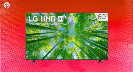 Sanborns liquida pantalla de 60 pulgadas LG UHD con el 64% de descuento, incluye inteligencia artificial