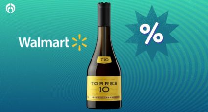 Ofertas Walmart: Botella de brandy Torres 10 tiene precio de infarto