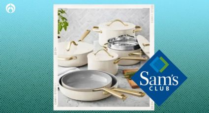 Sam’s Club aplica 30% de descuento a batería de cocina de 11 piezas; ¡no se le pega nada!