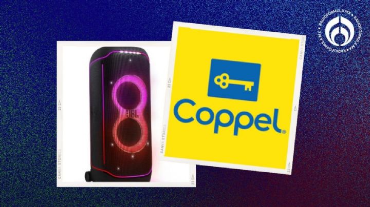 Coppel: la bocina JBL súper potente de 1,100 W con luces y rebaja de 9,000 pesos