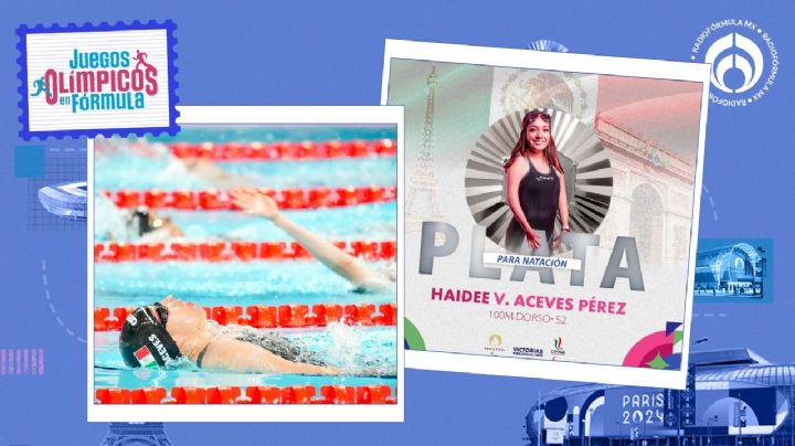 ¡Cae la primera medalla! Nadadora Haidee Aceves obtiene plata en Paralímpicos París 2024 (VIDEO)