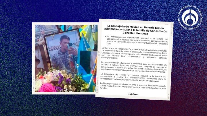 SRE coordina repatriación de 'soldado' mexicano muerto en Ucrania