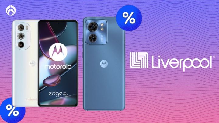 Ofertas en Liverpool: 6 celulares Motorola de gama media con el 30% de descuento