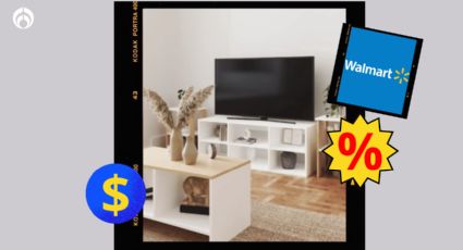 Walmart pone oferta en este mueble para TV para que veas más a gusto los Juegos Olímpicos