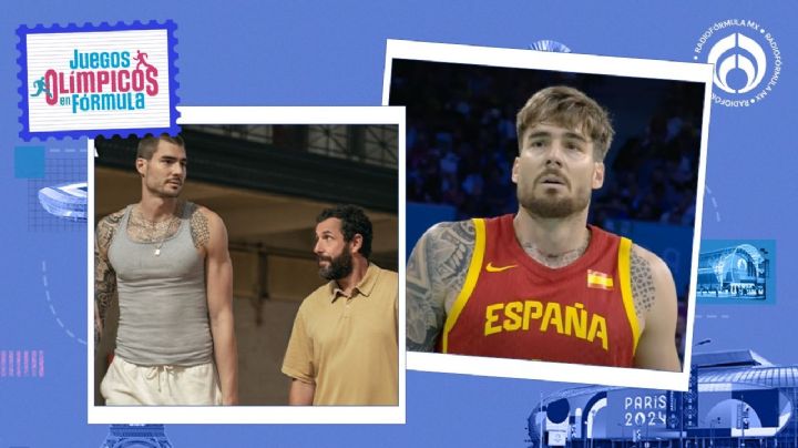 Juancho Hernangómez protagonizó 'Garra' en Netflix con Adam Sandler ¡y ahora está en París 2024!