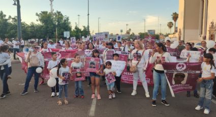 Marchan Buscadoras en Sonora por memoria de víctimas