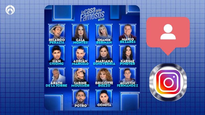 La Casa de los Famosos: ¿Cuántos seguidores han ganado y perdido los participantes?