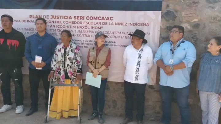 Inauguran comedor comunitario y telebachillerato en Desemboque