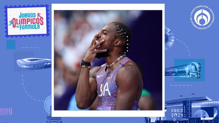 París 2024: ¡El más rápido del mundo! Noah Lyles gana el Oro en los 100 metros planos en final de fotografía