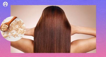 Haz tu propia keratina casera con avena; tu cabello quedará lacio e hidratado