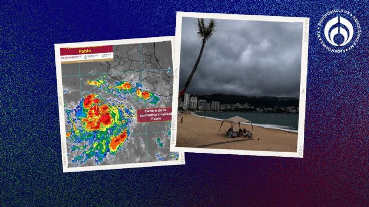 Tormenta tropical Fabio EN VIVO: sigue su trayectoria y cómo afectará a México