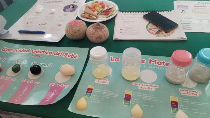 Nutriologas promueven semana de la lactancia materna en Córdoba