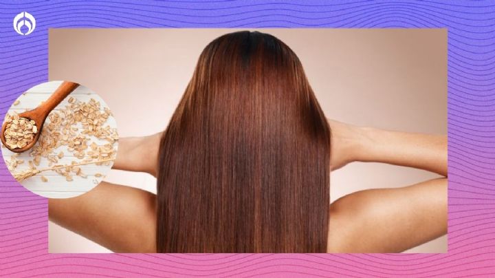 Haz tu propia keratina casera con avena; tu cabello quedará lacio e hidratado