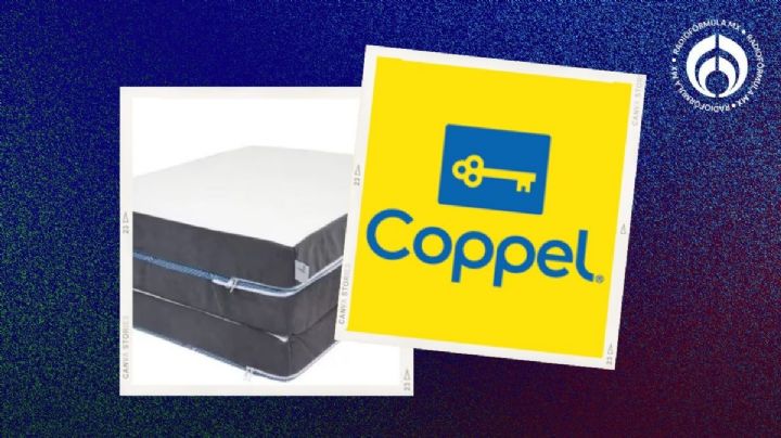 Coppel: el colchón memory foam plegable y súper cómodo ideal para visitas en sólo 1,559 pesos