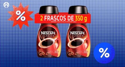 Sam's Club tiene baratísimo el combo con 2 frascos de Nescafé Clásico que rinde 350 tazas