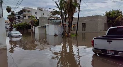 Tormenta tropical Fabio provoca encallamiento de barcos, inundaciones y hasta incendios en BCS