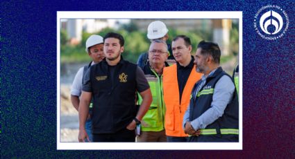 Samuel García supervisa avance de obras en el Par Vial Morones-Constitución