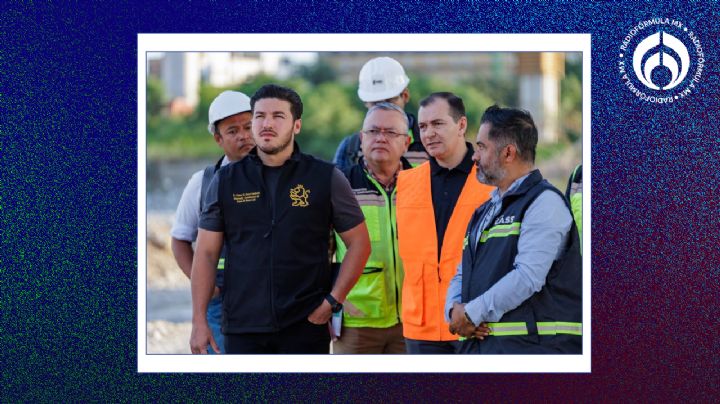 Samuel García supervisa avance de obras en el Par Vial Morones-Constitución