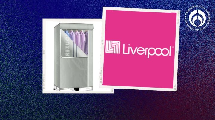 Liverpool liquida esta secadora de ropa que la deja lista en 20 minutos y además es portátil