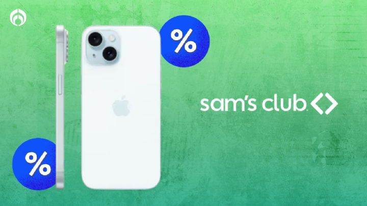 Sam's Club rebaja el iPhone 15 de 128GB con la cámara más pro del mercado