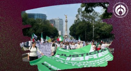 Y mientras AMLO daba su informe: así fue la protesta de estudiantes y ciudadanos contra Reforma Judicial