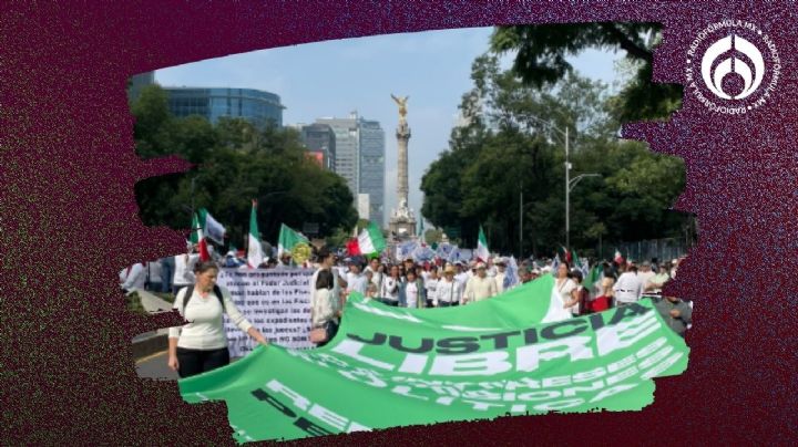 Y mientras AMLO daba su informe: así fue la protesta de estudiantes y ciudadanos contra Reforma Judicial