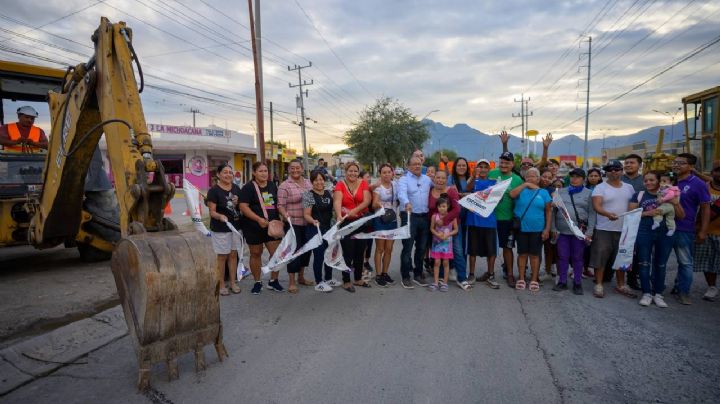 Arrancan tercera etapa de modernización de la avenida Sendero en Escobedo NL