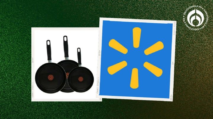 Walmart: estos son los sartenes a los que nada se les pega y te dicen cuándo empezar a cocinar más baratos