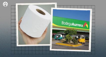 Aurrera: el paquete de 24 rollos de papel con 210 hojas dobles cada uno super suave por 130 pesos