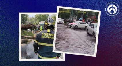 Tormentones e inundaciones ‘azotan’ a CDMX; activan alerta naranja ¡y hasta roja!