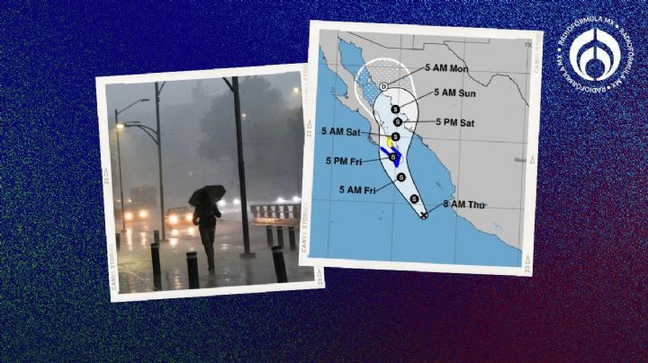 Ciclón tropical Ileana se acerca a México con lluvias intensas en estos estados