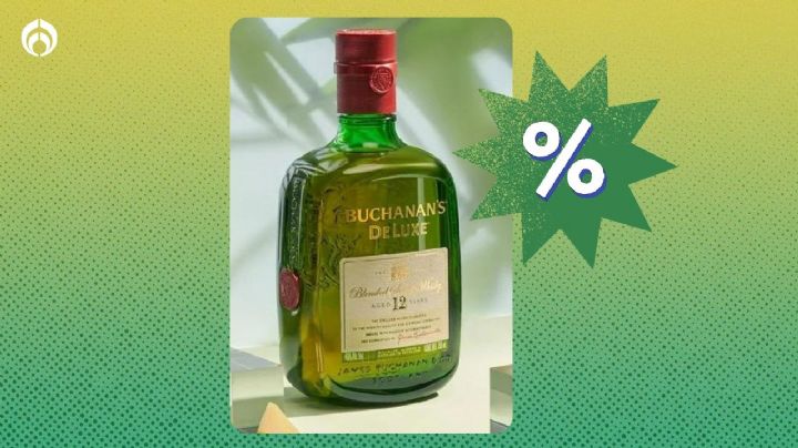 Walmart rebaja el whisky Buchanan's Deluxe 12 años, con notas de naranja y chocolate