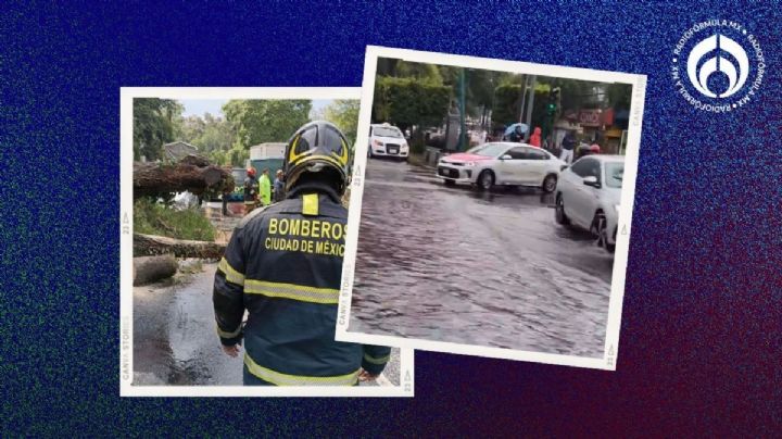 Tormentones e inundaciones ‘azotan’ a CDMX; activan alerta naranja ¡y hasta roja!