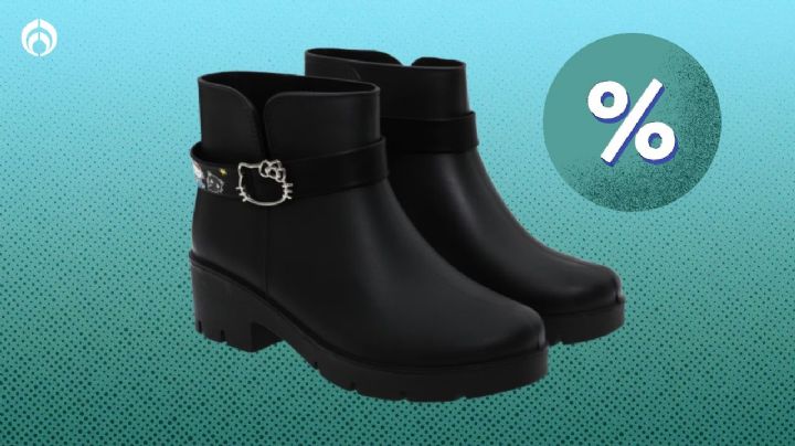 Coppel baja el precio de las botas impermeables para lluvia que combinan con cualquier outfit