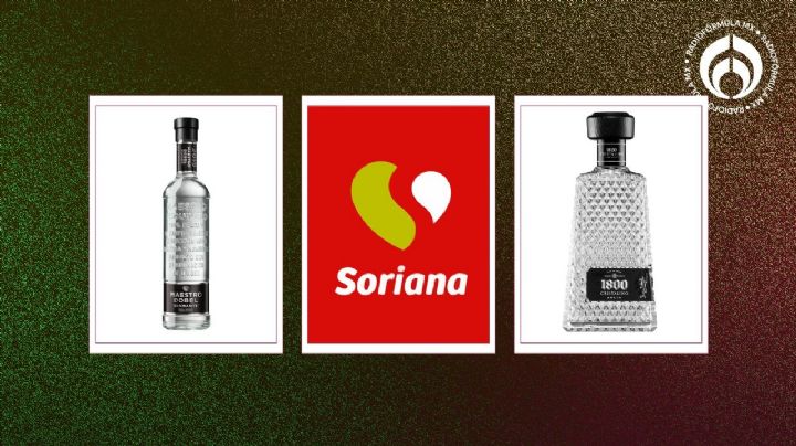 Soriana desploma el precio de los tequilas maestro Dobel y 1800 para las fiestas patrias