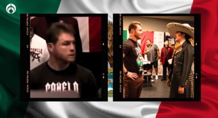 ¡Chin! Así reaccionó Canelo Álvarez al error de Camila Fernández en el Himno Nacional (VIDEO)